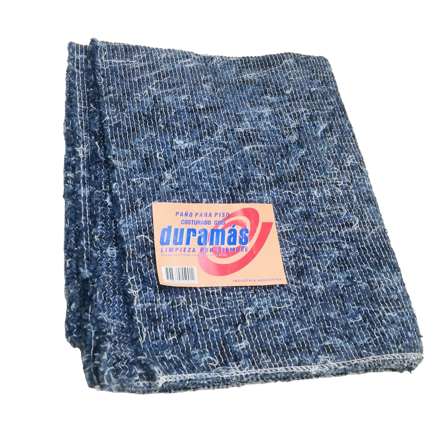 Trapo de piso gris DURA MAS gde 60x70